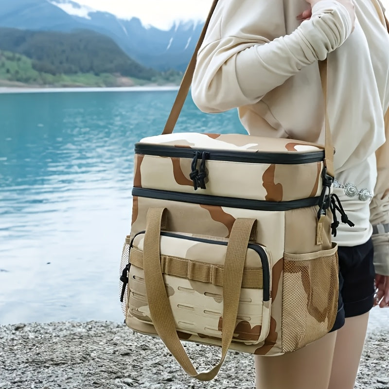 Large Outdoor Double-Layer Crossbody Bag-2