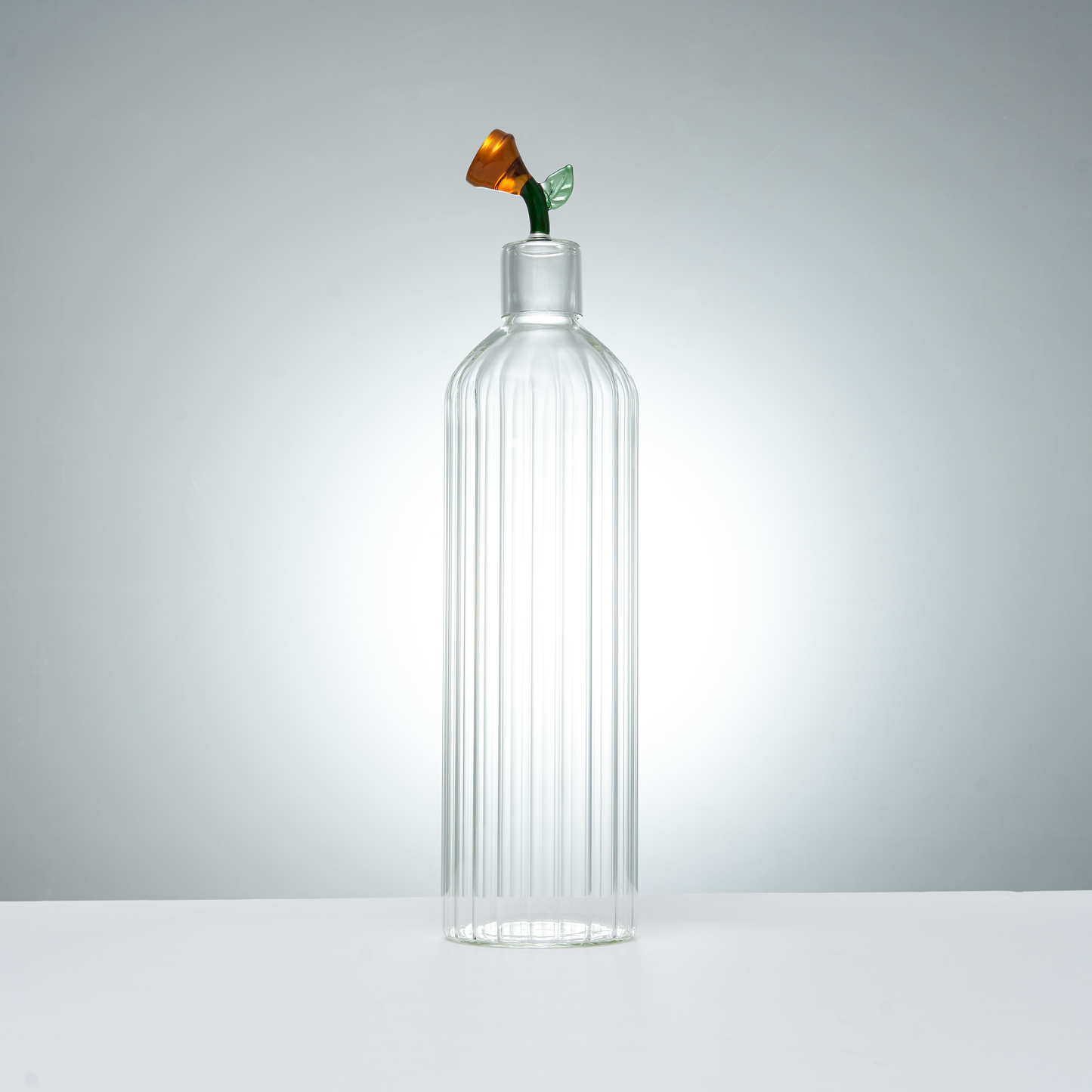 Carafe en verre 1L + 1 charbon de bambou