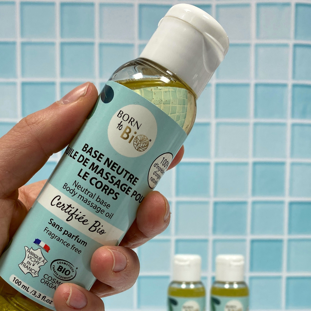 Huile de massage base neutre Certifiée Bio-1