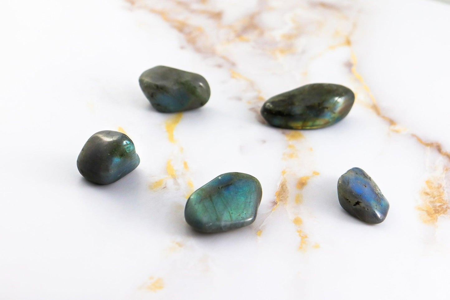 Labradorite tumbled stone-4
