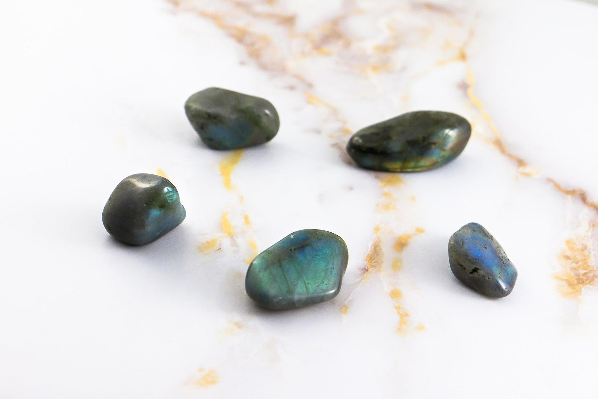 Labradorite tumbled stone-1